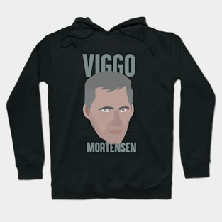 Viggo Mortensen Head Hoodie